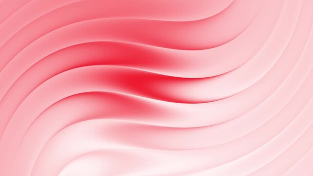 Abstract orange and yellow flowing gradient background on white. Seamless looping