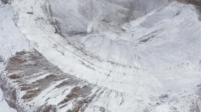 Panoramic drone shot of the Plateau of Muses on Mount Olympus, showing the Throne of Zeus, Profitis Ilias Peak, Christos Kakkalos and Giosos Apostolidis Refuges