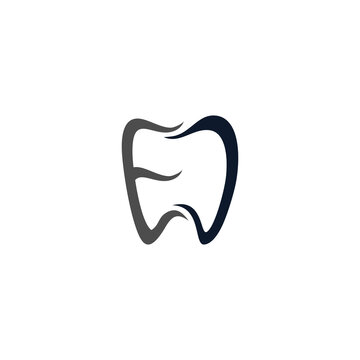 Modern Dental Clinic Logo with GD Initials
