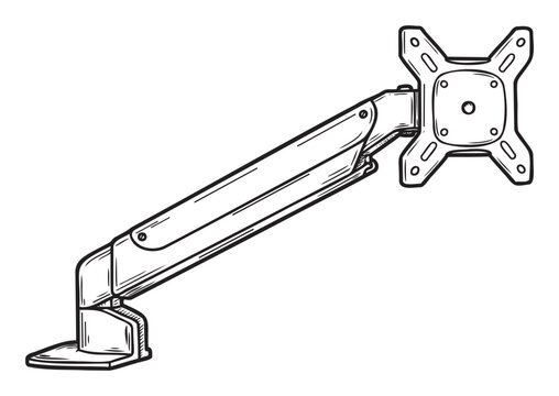 Versatile monitor arm desk mount designed for ergonomic workspace setups to enhance posture and productivity in various office or home environments