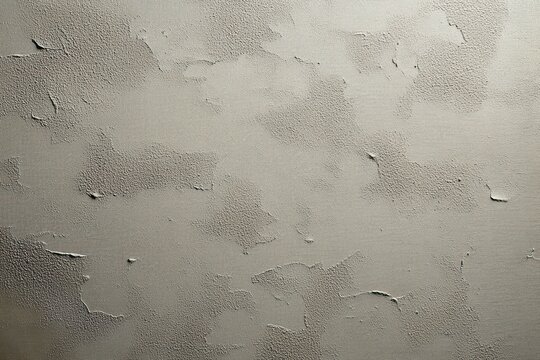 aged plaster wall with peeling paint and rough textured surface conveying a worn, weathered feeling