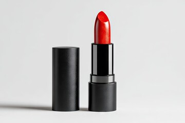 Fototapeta premium Red lipstick in black case (3)