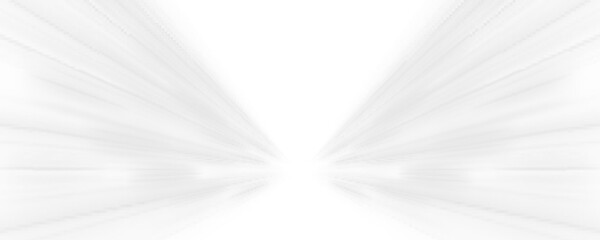 A fast white speed trail arcs across the scene, leaving a glowing luminous blur. Subtle spark particles enhance the motion effect. PNG © Romstock