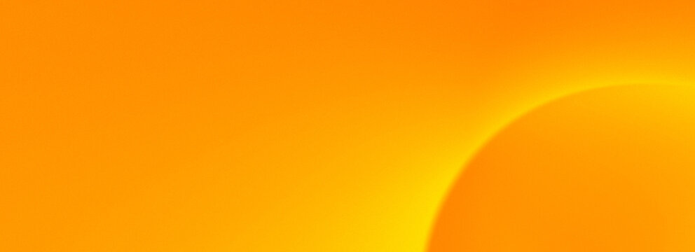 illustration of the atmosphere or solar corona emitting heat with a warm color palette of orange and bright yellow. Grainy texture and a very strong glow effect.