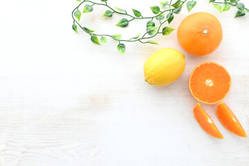 ビタミンイメージの爽やか背景素材