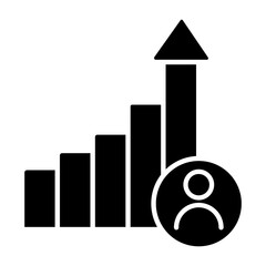 Training vector icon. Online learning Illustration sign. Team building symbol. Personal development logo. Team mark.