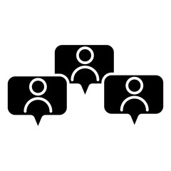 Training vector icon. Online learning Illustration sign. Team building symbol. Personal development logo. Team mark.