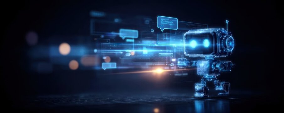 An intelligent assistant and agent improve the bot chat with support and help, leading the way in communication.
