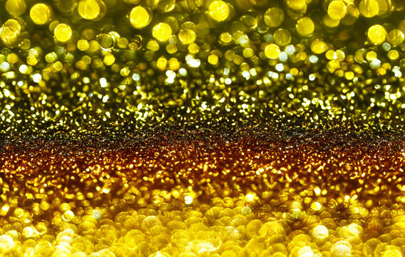 Gold glitter background