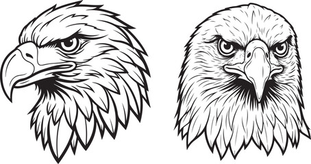 Eagle realistic tattoo © Sanchana