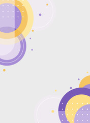 医療ヘルスケア向けモダン円形ジオメトリ背景