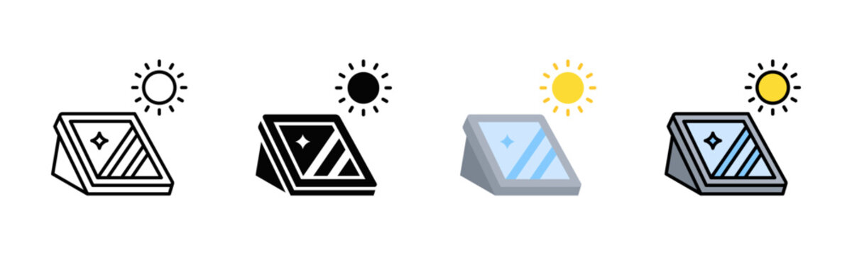 Skylight Installation Icon Pack In Multiple Styles