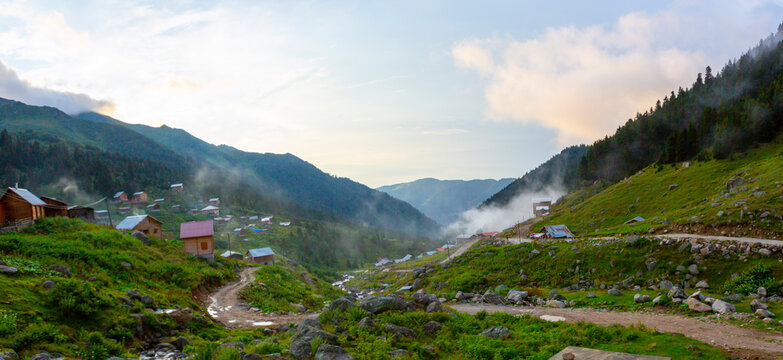 Ka&ccedil;kar Mountains National Park and mountain lakes