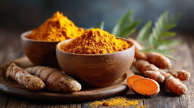 Turmeric as a natural remedy for everyday wellness.