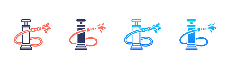 Handheld Pump Icon Pack In Multiple Styles