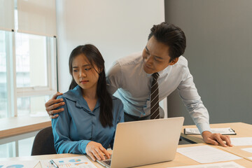 Sexual Harassment Incident Between Boss and Employee in Office