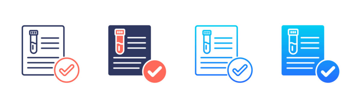 CBC Test Icon Pack In Multiple Styles