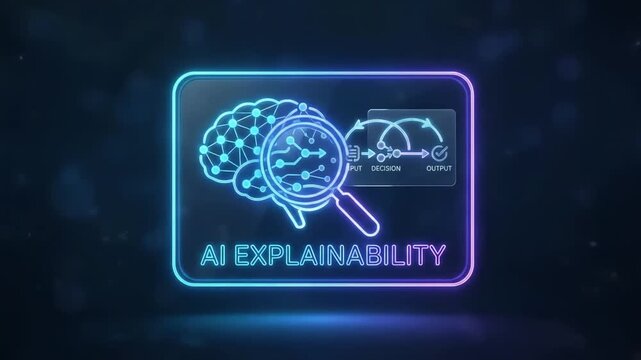 AI Explainability and Transparent Machine Learning Process Concept