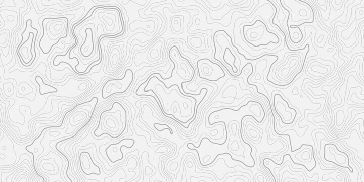Topographic Elevation Map Background with Organic Flowing Contour Lines and Layered White Wave Texture
Abstract Relief Landscape Pattern Inspired by Natural Terrain and Geographic Visualization