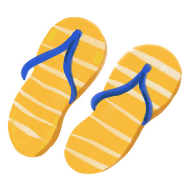 Summer beach sandals