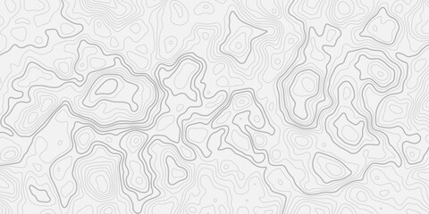 White Abstract Landform Surface with Detailed Geographic Contour Mapping and Flowing Terrain Line Structure Modern Topography Relief Background Featuring Soft Paper Cut Waves and Elevation Texture © ALAMA