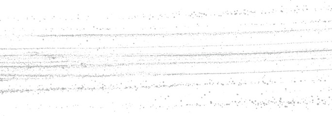 Fototapeta premium Scattered grey dots and lines on a white background abstract texture pattern