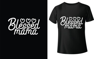 Mother s day t shirt design featuring floral script and heartfelt messages