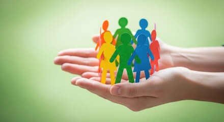 Unity In Diversity Social Concept