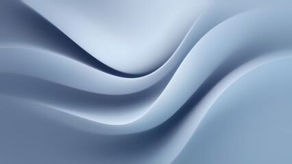 Soft Waves Create a Calming Abstract Background for Design