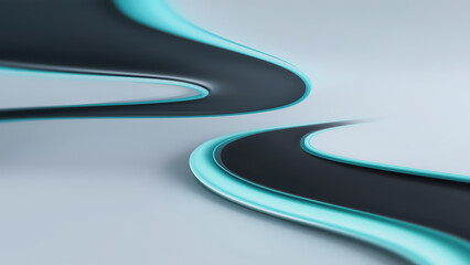 Wavy Lines Create a Unique Abstract Effect