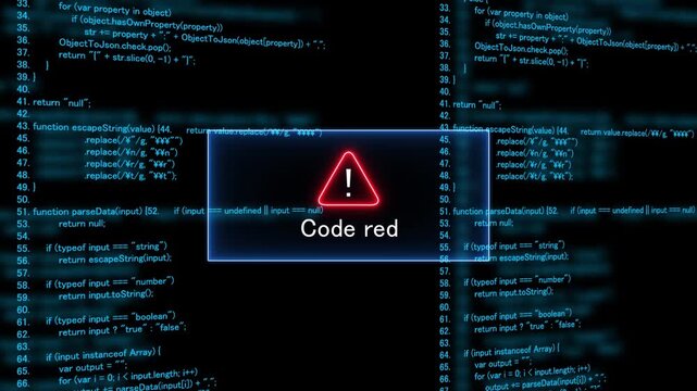  Login Password System Error Security, Code red, Cyber Crime Attack Computer. System safety, privacy protection. Hacker attack Security Alert Cyber security concept.