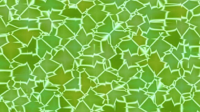 Green Mosaic Pattern Background Texture Design.