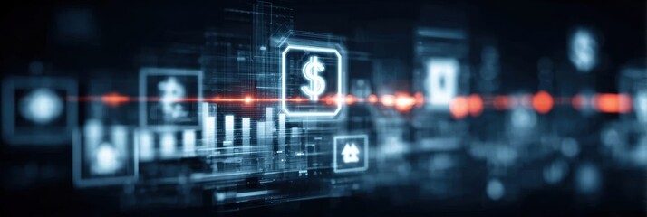 Fototapeta premium The project goal is realized through management and a strategy that integrates finance, a loan, and an insurance policy to minimize risks.