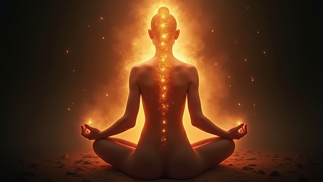 Hakomi therapy: body-centered psychotherapy with somatic awareness glowing, trauma healing modality