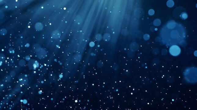 Celestial background loop with stars and glowing light in cosmic space