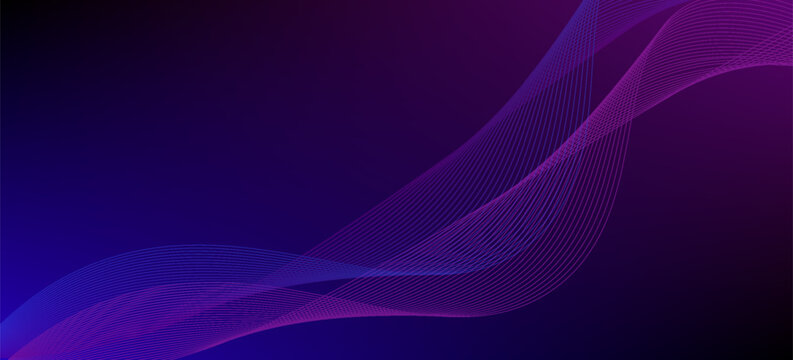 Abstract violet and light blue geometric background. Dynamic shapes composition. Cool background design for posters. Vector illustration. Basic RGB