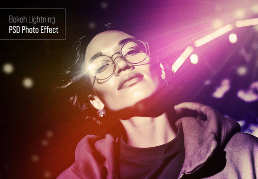 Bokeh Lightning Effect