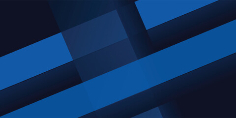 Fototapeta premium Blue black abstract background geometry shine and layer element vector for presentation design, party, festive, seminar, and talks,modern,design,art