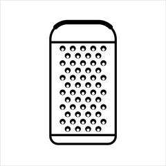 Grater Icon, Kitchen Accessory Grater