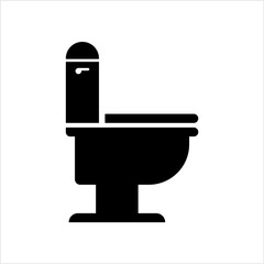 Western Seat Toilet Bowl Icon