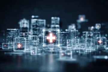 Obraz premium Clear regulation and policy for health management enable insurance providers to offer better access to care in rural environments.