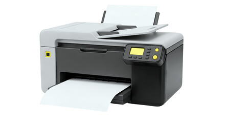 Modern All-in-One Printer and Scanner with Paper Tray
