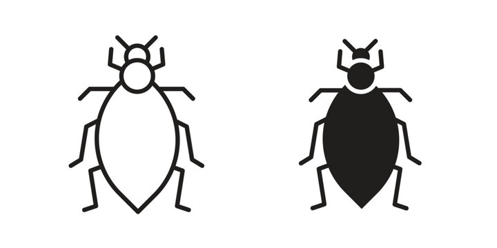 Bedbug icon Symbol for App and Web UI Design Vectors