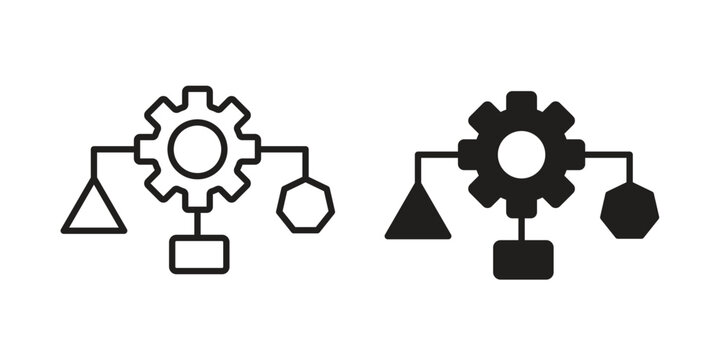 classification icon Symbol for App and Web UI Design Vectors
