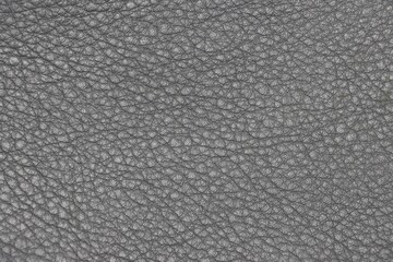 Gray full grain leather sheet pattern background