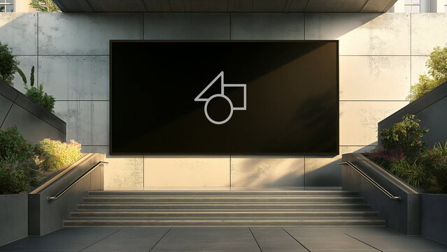 Underground Billboard Mockup 4 &ndash; Subway Station Advertising Display, Urban Metro Poster Presentation, Realistic Public Transport Branding Showcase Template