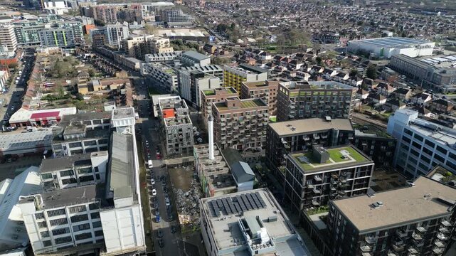 Developers regenerate Hayes historic EMI Old Vinyl Factory in Hillingdon, transforming former music pressing plants into modern housing.