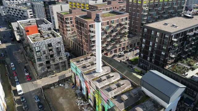 Redevelopment of The Old Vinyl Factory in Hayes, Hillingdon, transforming EMIs historic factory into modern residential housing.