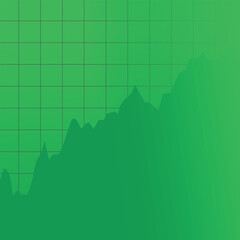 Green uptrend market