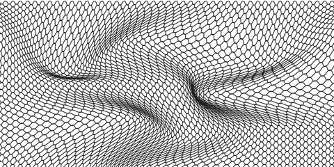 Mesh texture for fishing nets. Grunge pattern for sportswear or soccer goal, volleyball net, basketball hoop, hockey © Bunga